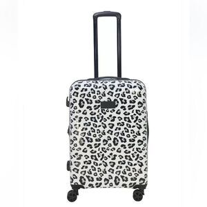 Thalia Sodi Leopard 24” Expandable Luggage, suitcase travel bag